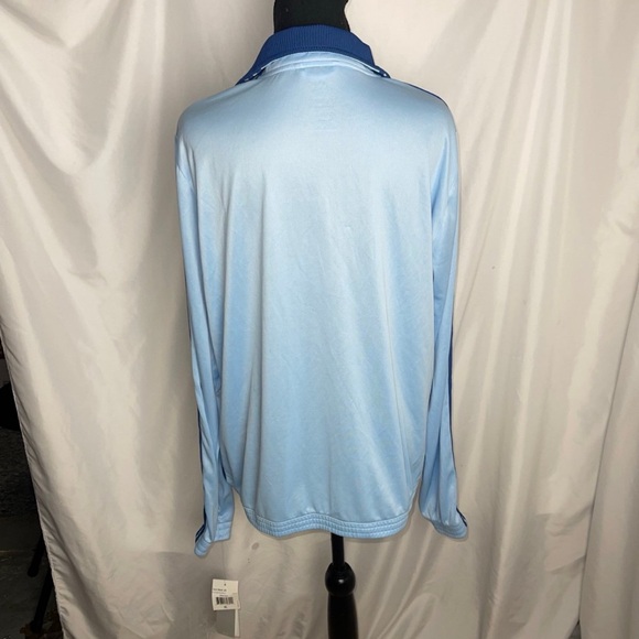 NWT ADIDAS Women’s Tech Mesh Jacket in Altitude/Solid Blue Sz.XL - Picture 6 of 12